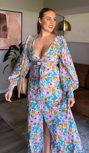 Mya Dress - Blush Floral