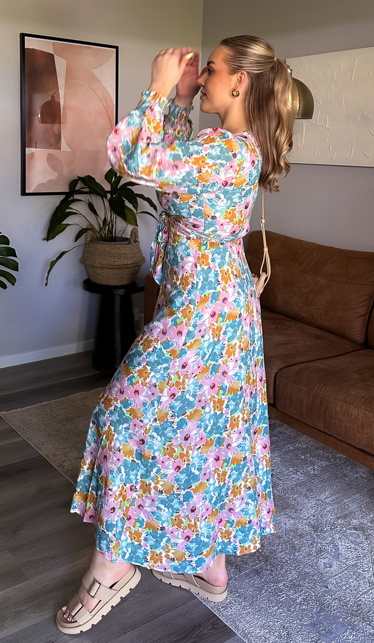 Mya Dress - Blush Floral
