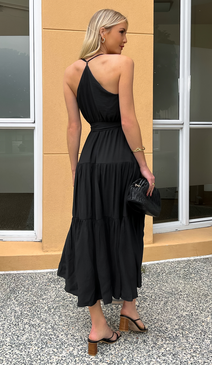 Bella Maxi Dress - Black