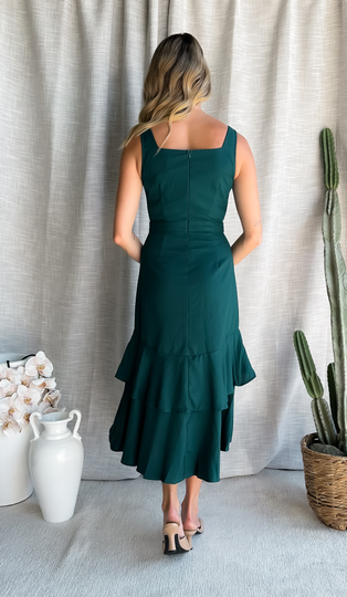 Lucy Dress - Emerald